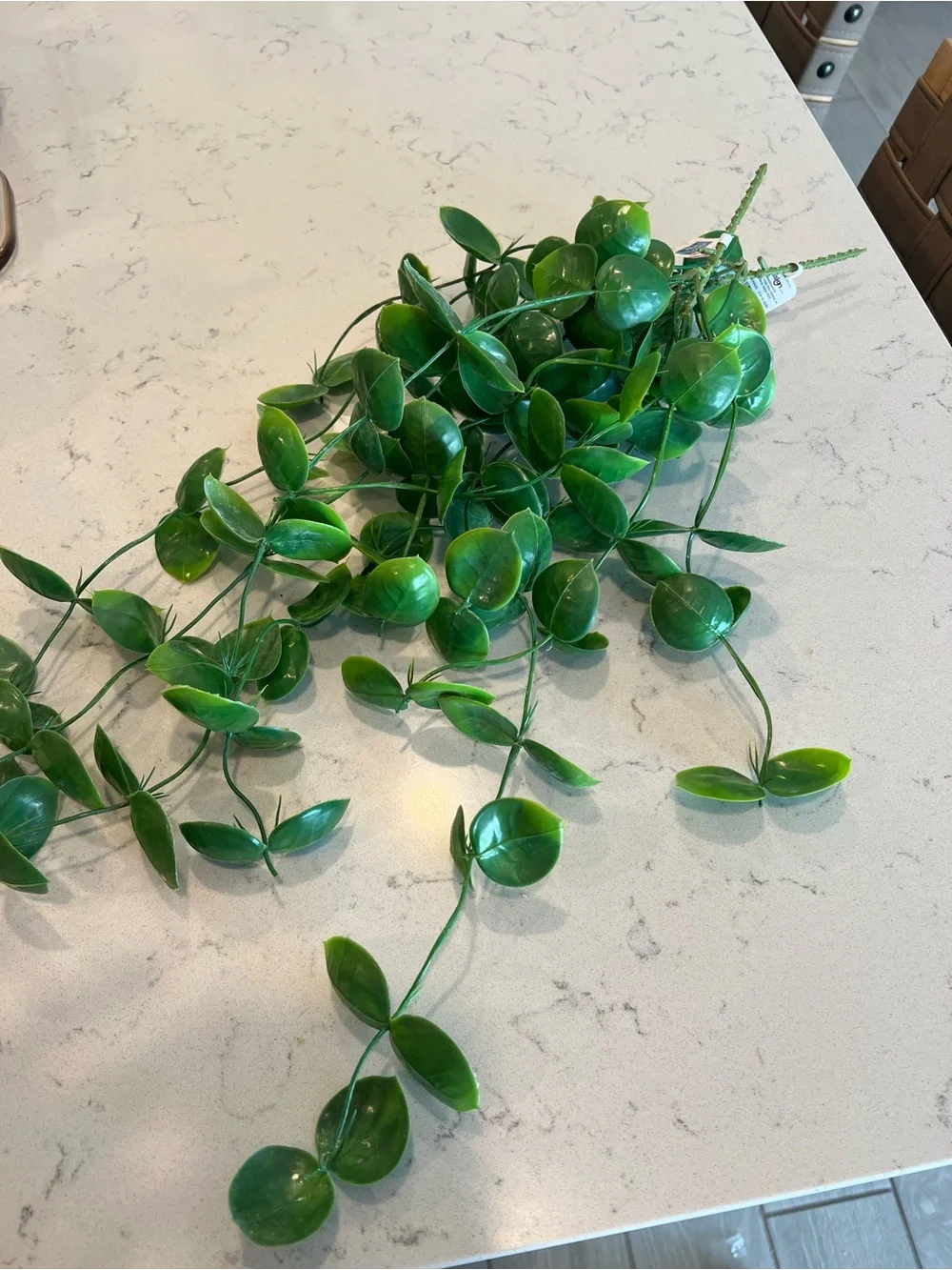 NWT - 2 Faux Green Trailing Vine Stems